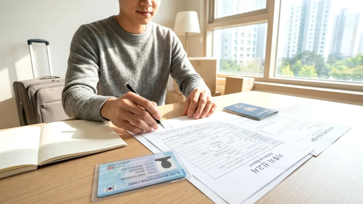Đổi địa chỉ ở Hàn: Báo trong 15 ngày, phạt tới 1tr₩