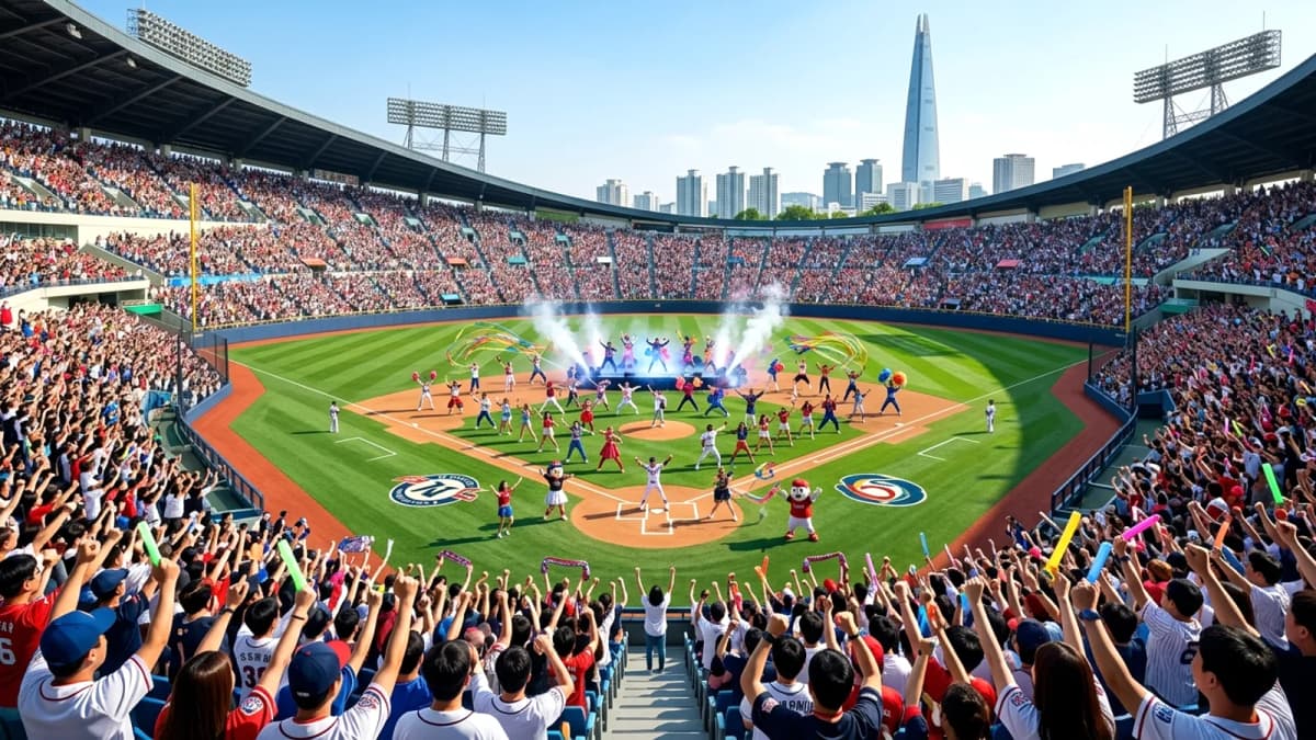 KBO All-Star Game 2026: Sân Jamsil bùng nổ với màn trình diễn độc đáo