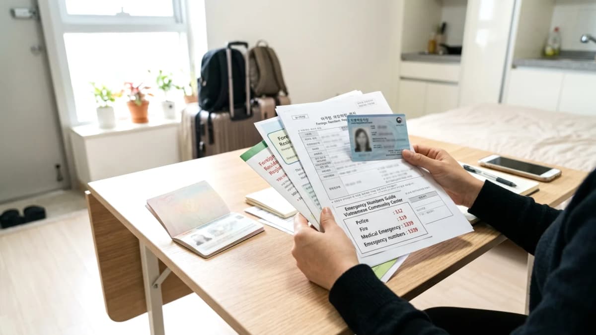 Số khẩn cấp ở Hàn: 119, 112, 1345, 1350, 1577-1366, 132