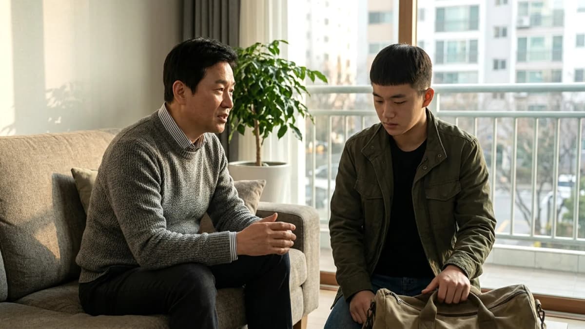 Tài tử Hwang Jung-min chia sẻ về con trai 20 tuổi chuẩn bị nhập ngũ